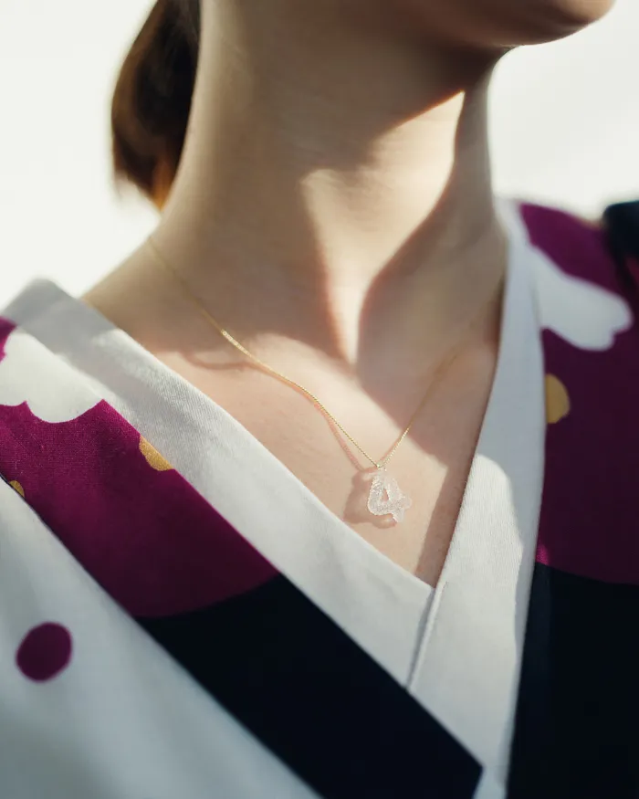 ネックレス ブルーベリー1